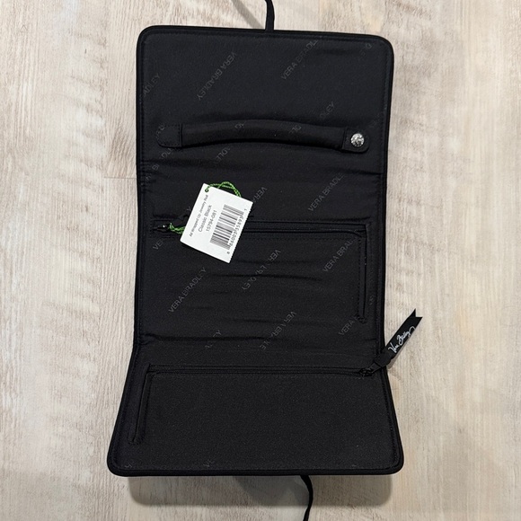 Vera Bradley Black Quilted Envelope Clutch - Picture 2 of 2